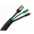 Nylon trenzable manga expandible alambre de cable gestión de cables